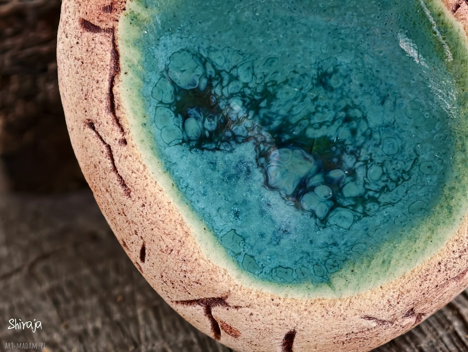 Ceramiczny kamień spokoju Szept Lasu - Noc