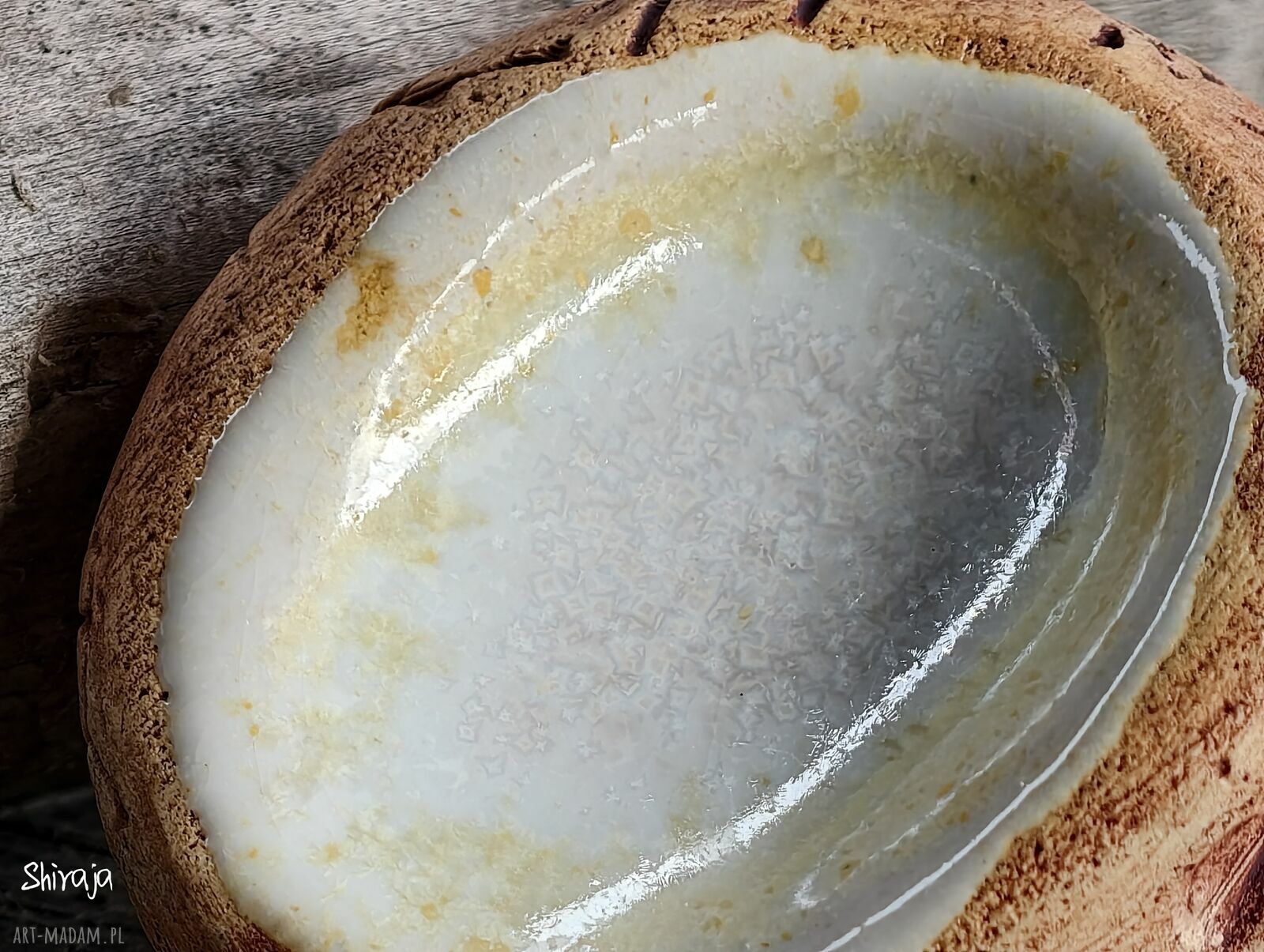 Kamień spokoju z ważką - ceramiczny kamień antystresowy