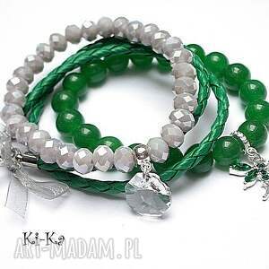 ki ka pracownia emerald and silver set