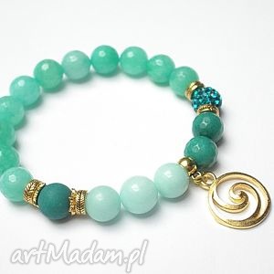 kolekcja rich - mint and turquoise 12-2024 - złote