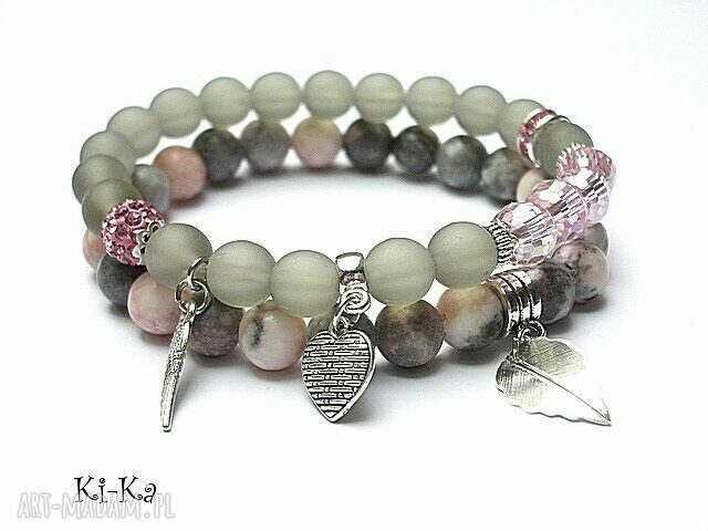 KOLEKCJA RICH ROSE AND GREY DUO HandMade