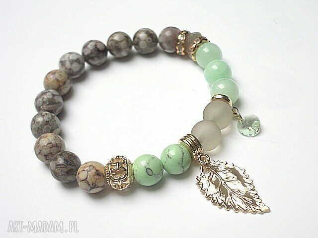 kolekcja rich taupe and mint /29.12.15/ Handmade