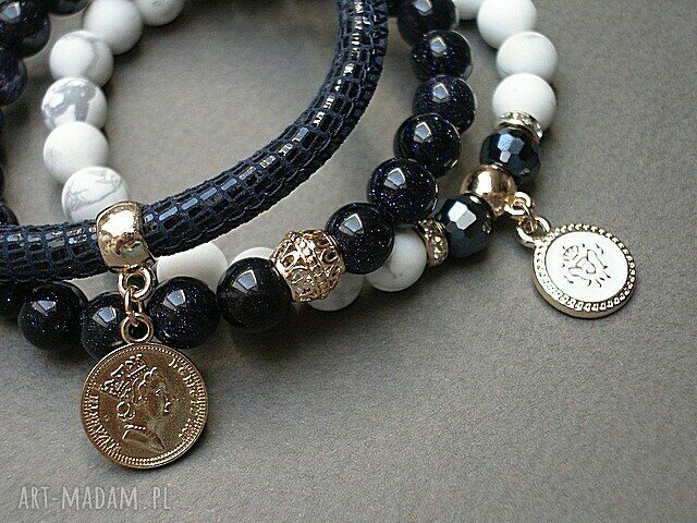 NAVY BLUE AND WHITE VOL. 7 /13.04.15/ SET hand made