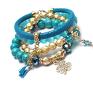 zestaw bransoletki turquoise and gold vol. 2