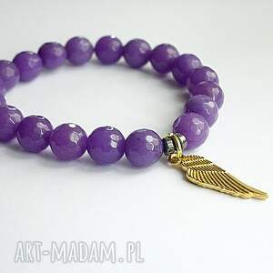 violet and grey 5 - złote bransoletki