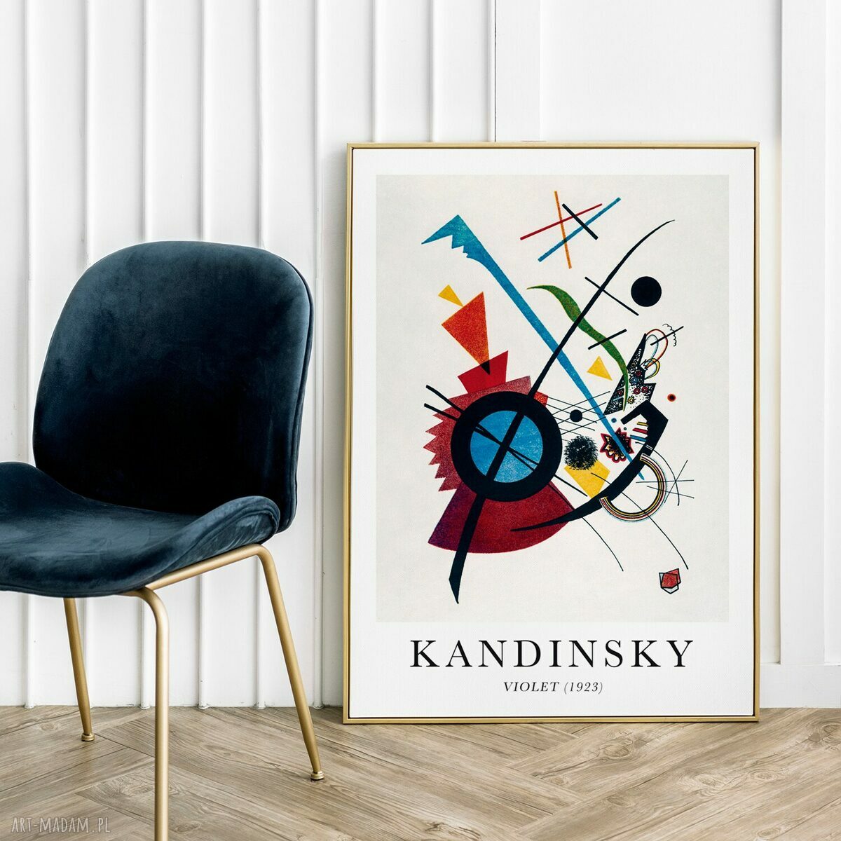 Plakat Kandinsky Abstrakcja v2 40x50 cm (Hogstudio) bez ramy