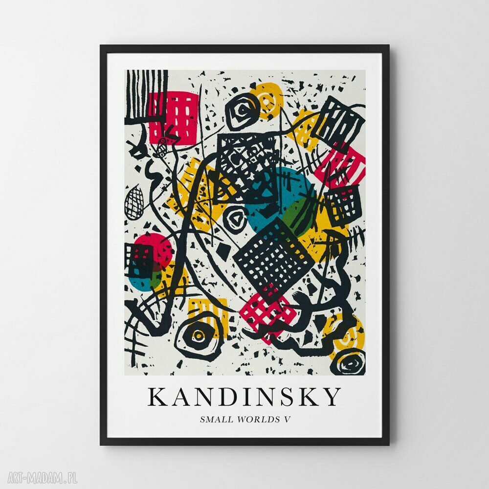 Kandinsky abstrakcja - plakat 50x70 cm