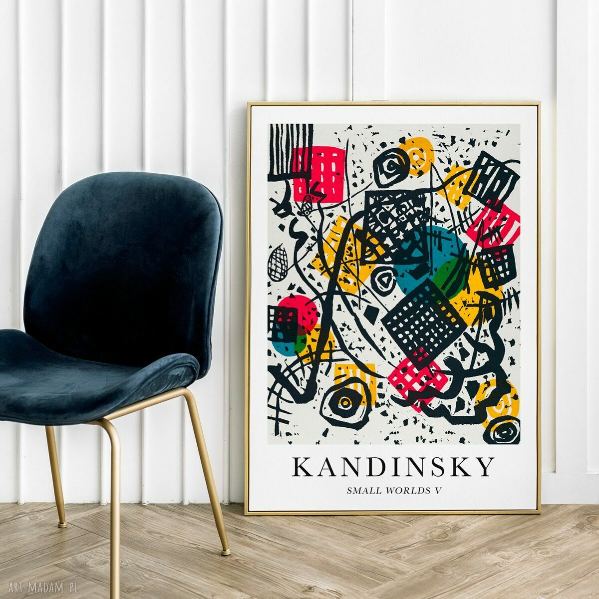 Plakat Kandinsky Abstrakcja 30x40 cm - nowoczesna dekoracja ścienna
