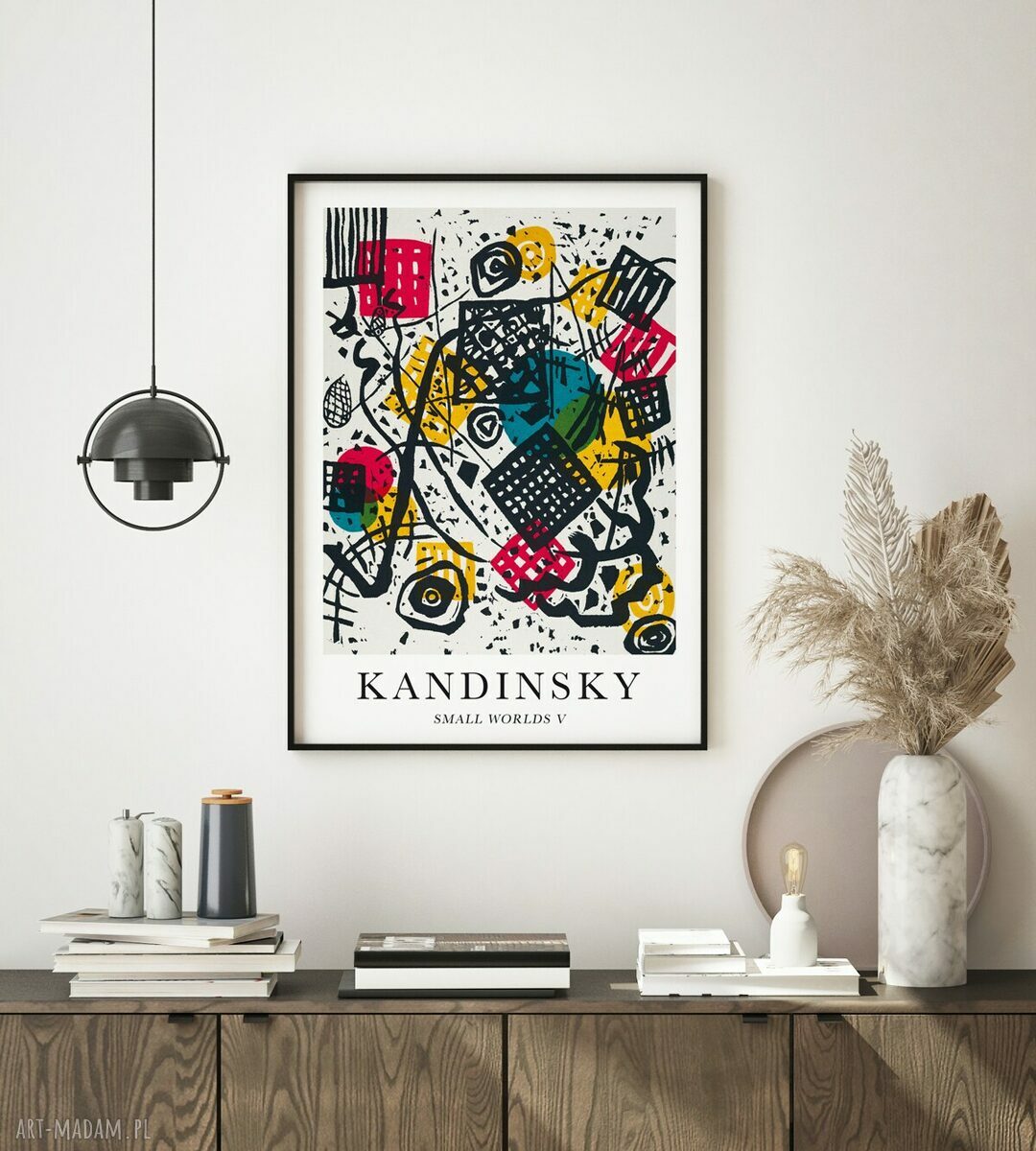 Plakat Kandinsky Abstrakcja 30x40 cm - nowoczesna dekoracja ścienna