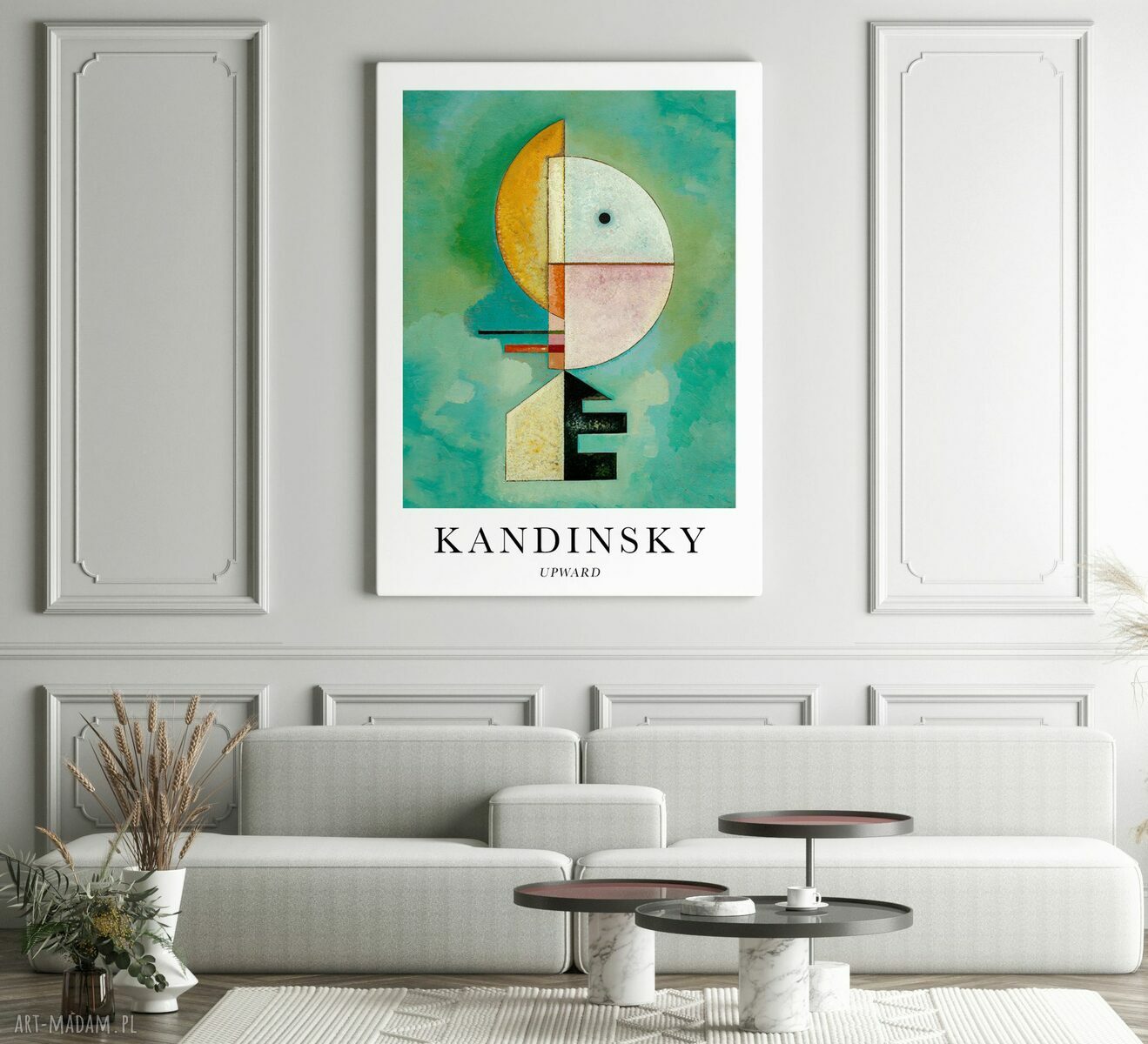Kandinsky - plakat 50x70 cm B2 do salonu i na prezent