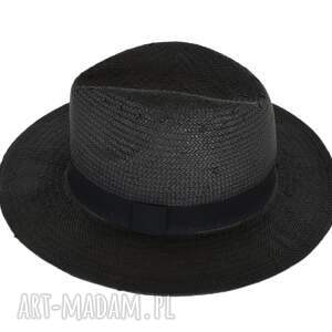 czarna fedora