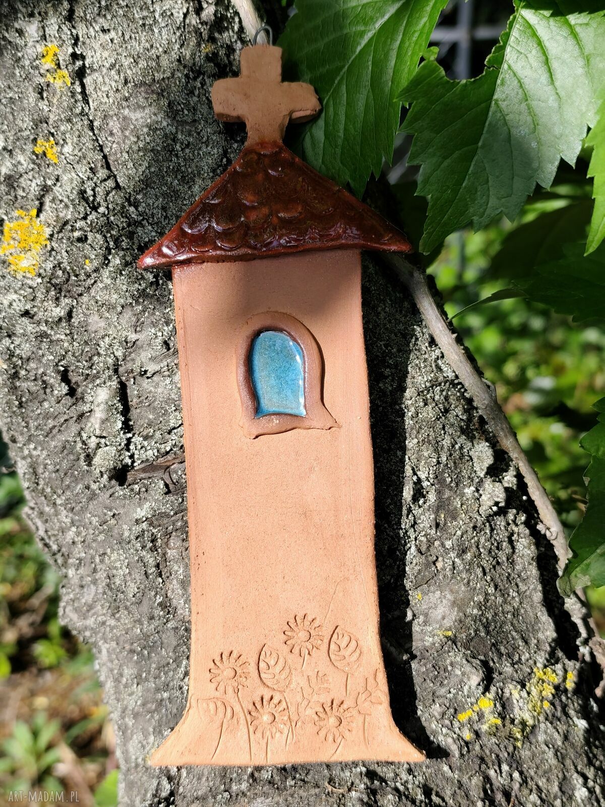 Kapliczka ceramiczna Wolna Chwila - ręcznie robiona ceramika