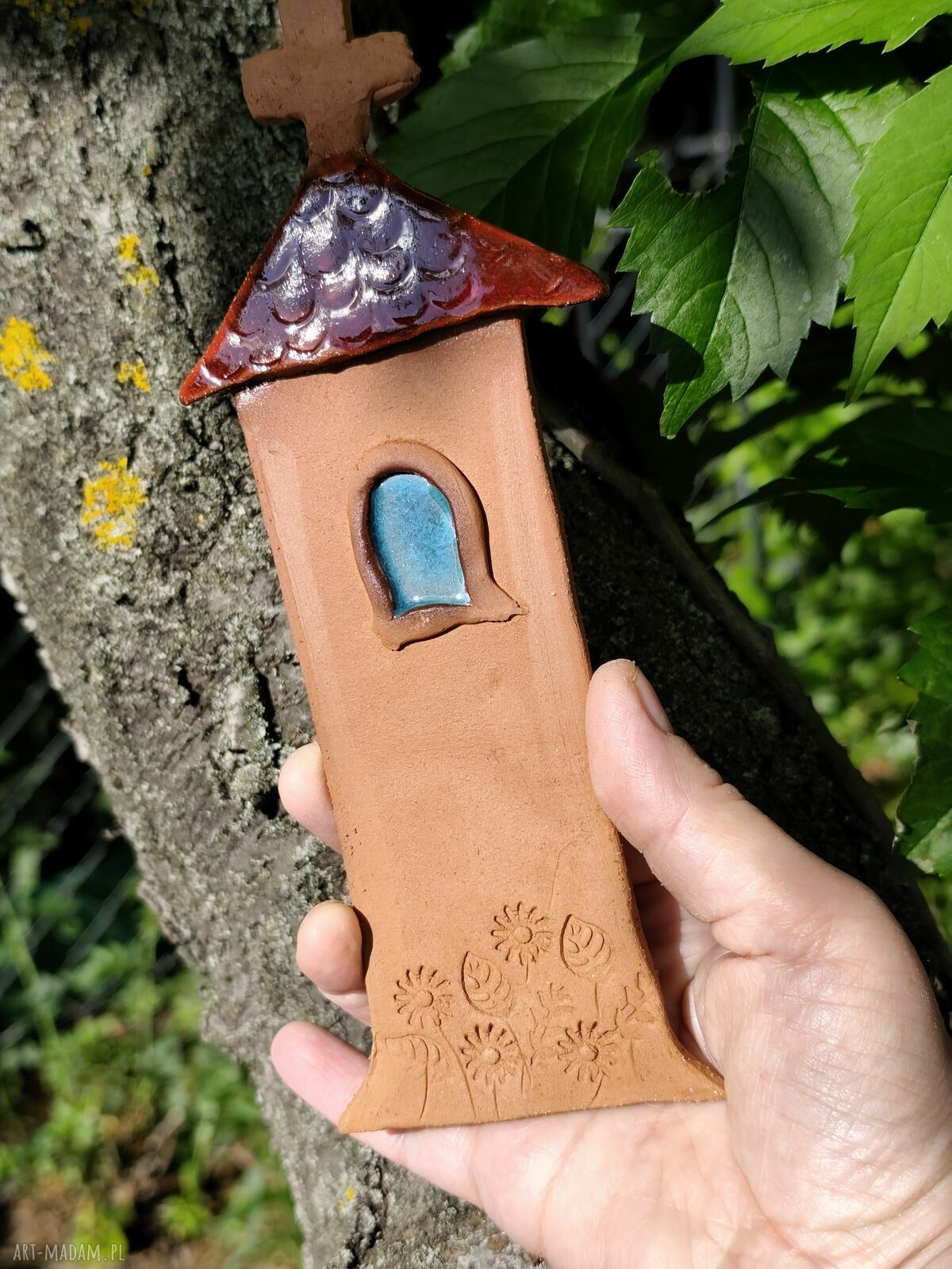 Kapliczka ceramiczna Wolna Chwila - ręcznie robiona ceramika