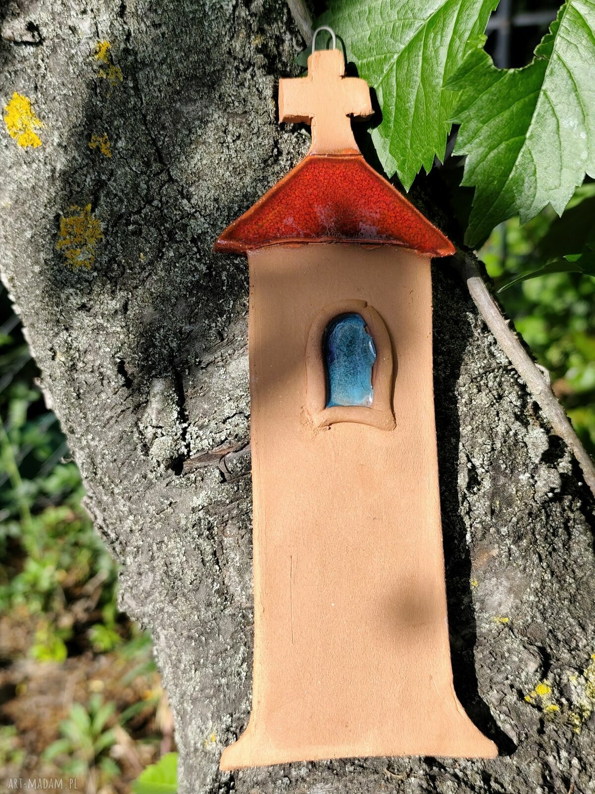 Kapliczka ceramiczna Wolna Chwila - ręcznie robiona ceramika