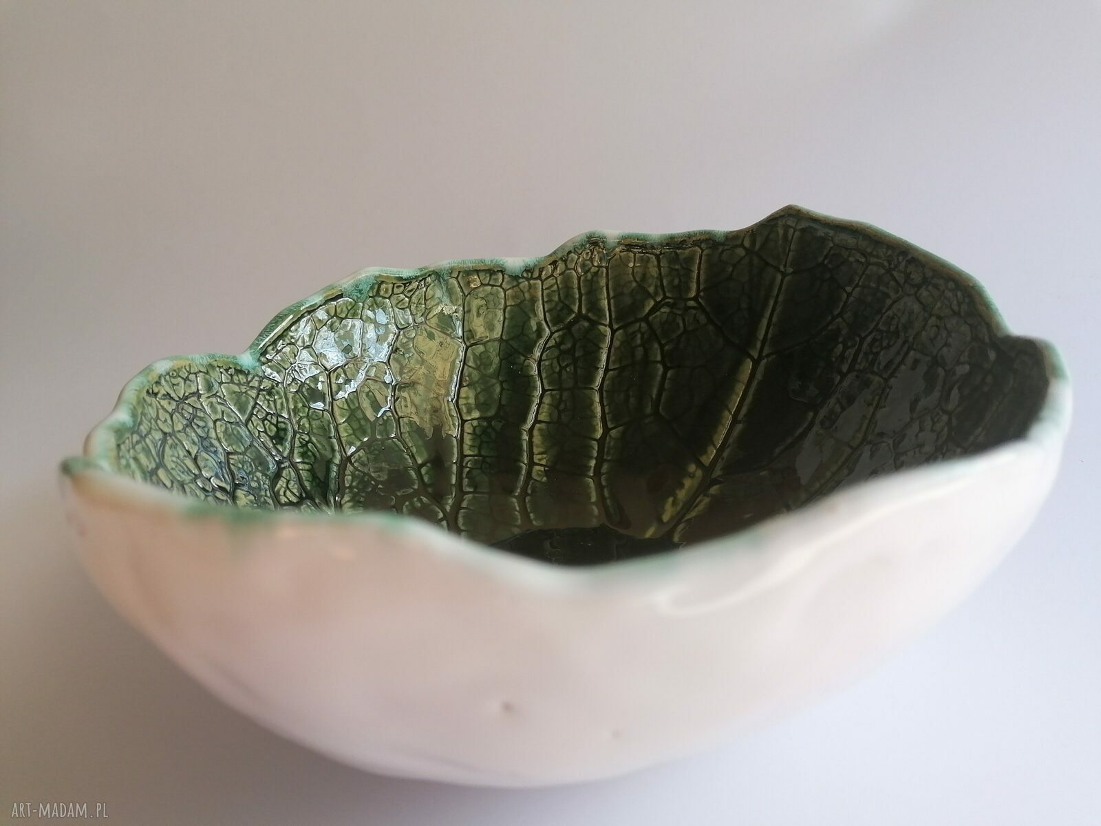 Kapuściane miseczki ceramiczne - komplet 2 szt. z gliny szamotowej
