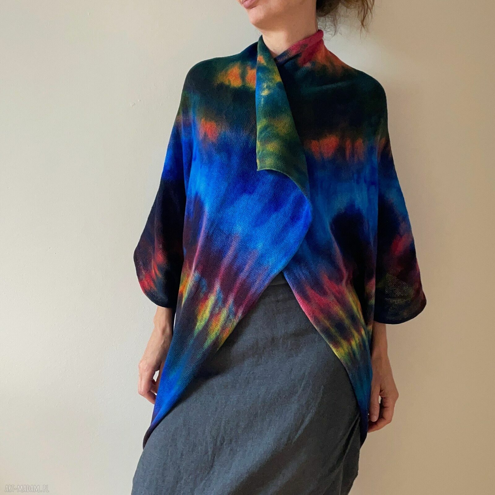 Ręcznie robiony sweter damski handmade