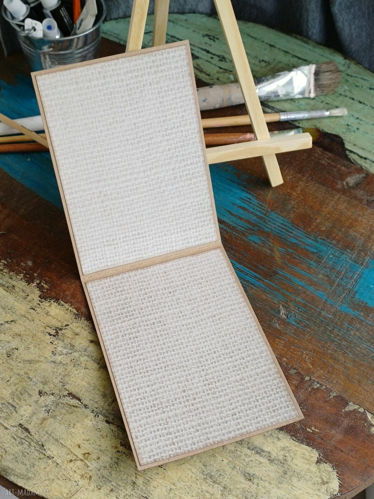 Ręcznie robiona kartka scrapbooking