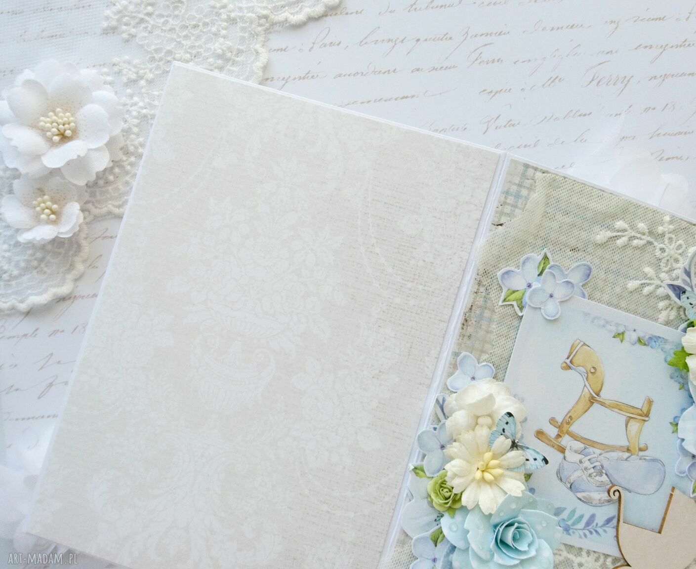 scrapbooking kartki: Kartka dziecięca handmade