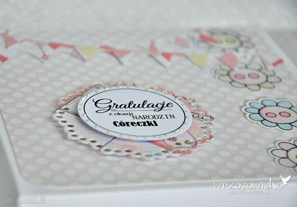 Gratulacje córeczka :) HandMade