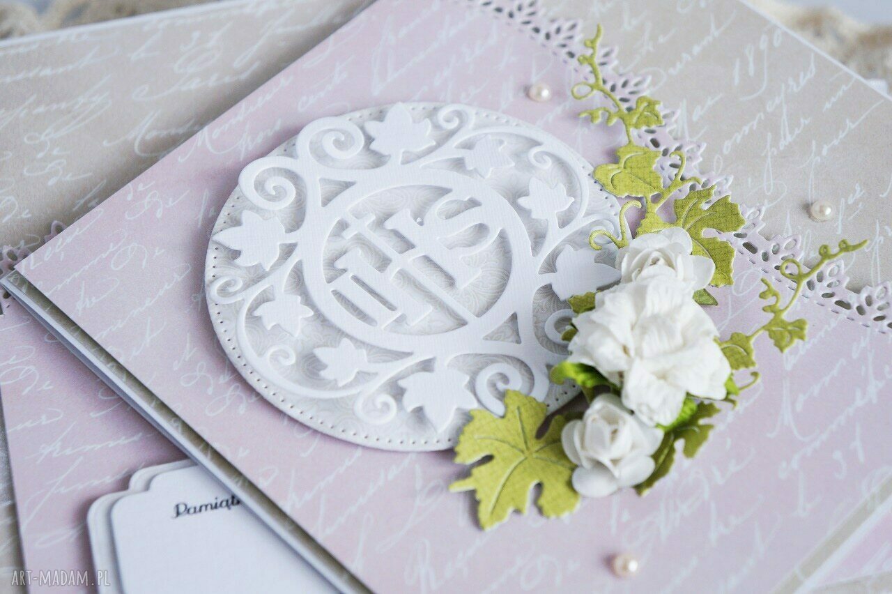 scrapbooking kartki: Kartka komunijna z pudełkiem handmade