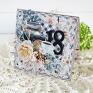 oryginalne scrapbooking kartki 18tka kartka na 18 tkę, w pudełku craft