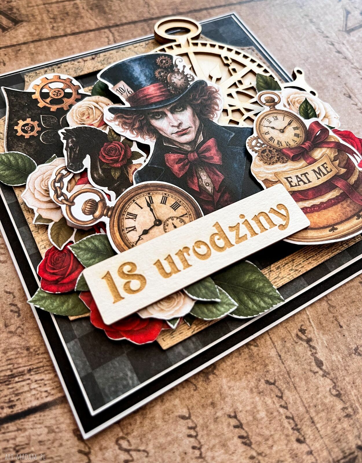 Kartka na 18 urodziny - Osiemnaście Szalonych Herbat