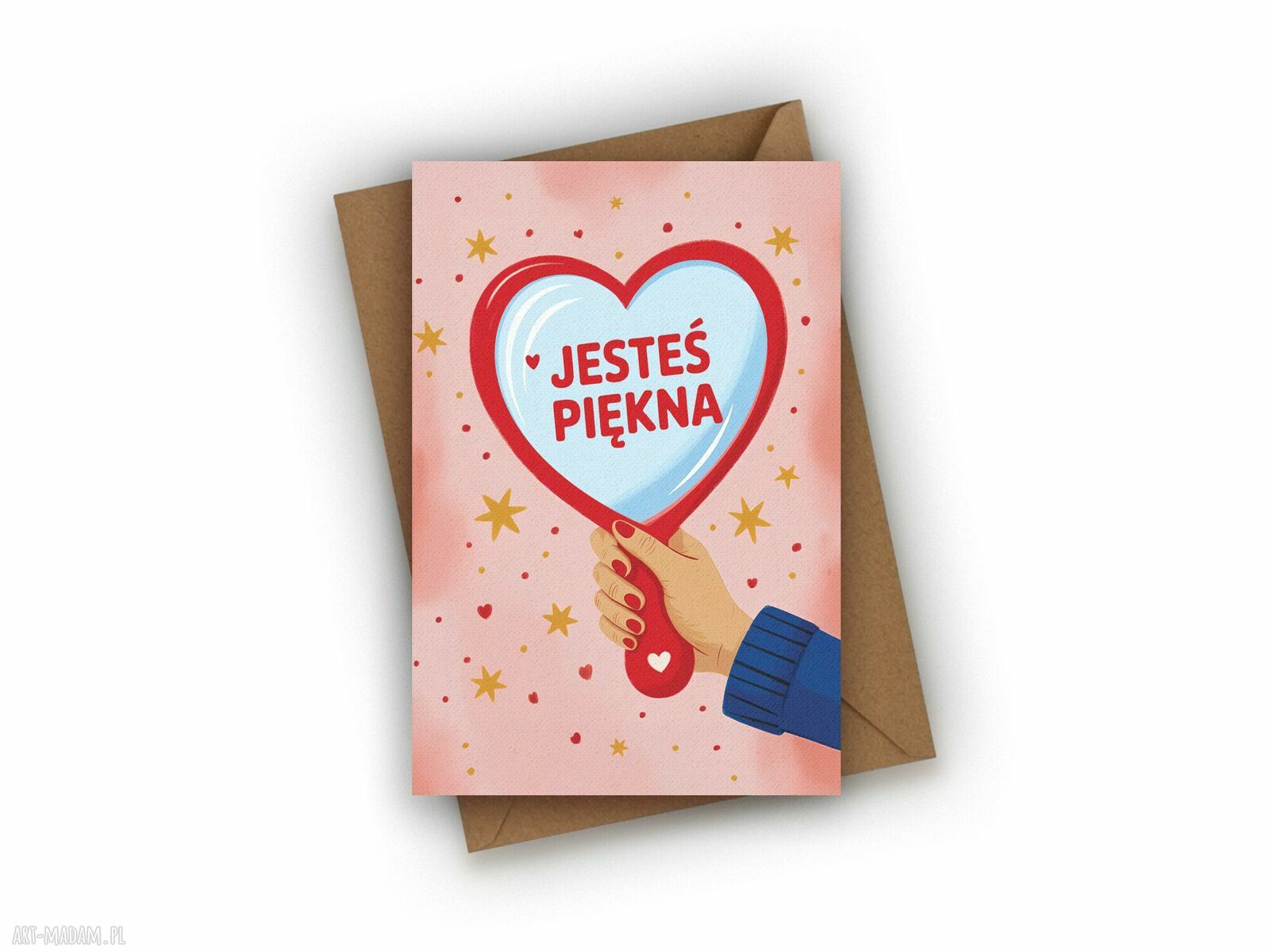 Kartka na Dzień Kobiet - Jesteś piękna!