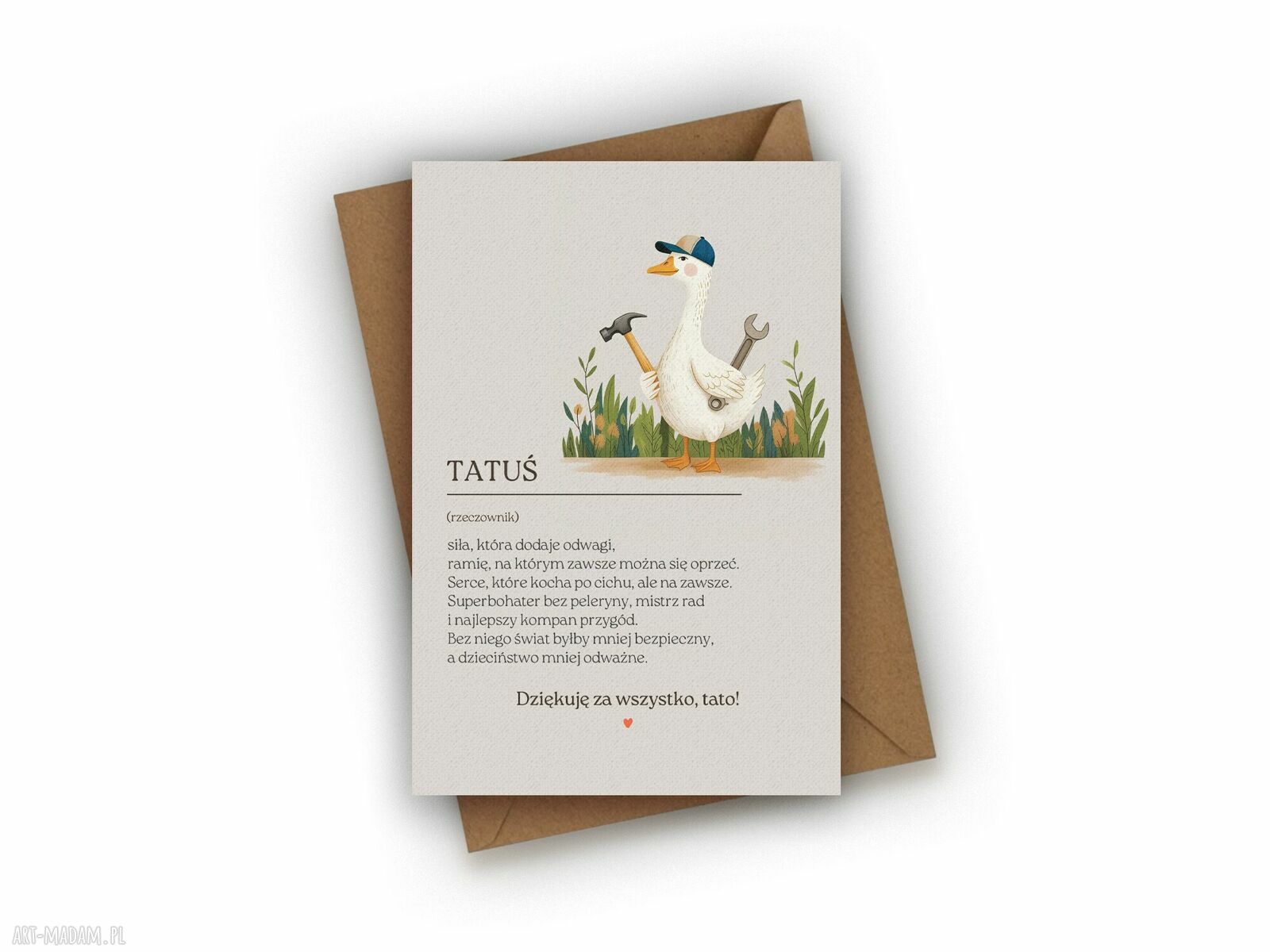 Kartka na Dzień Taty - Tatuś