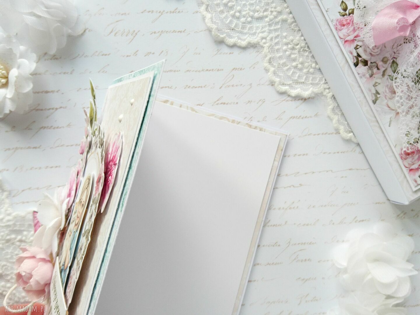 scrapbooking kartki: Słodka kartka dla dziewczynki hand made