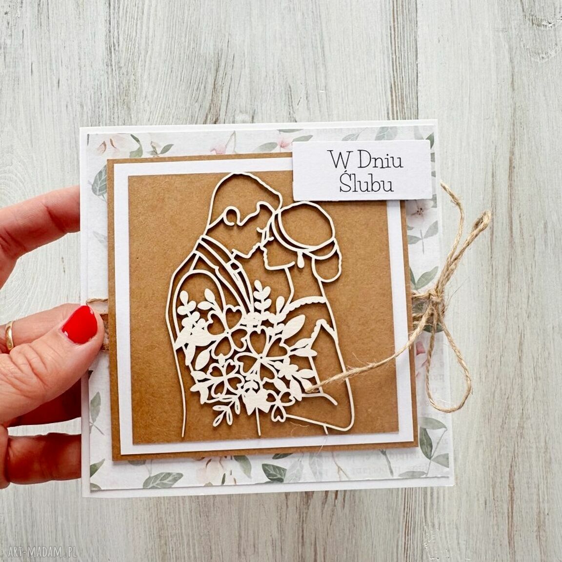 kartki: Kartka na ślub Autorskie