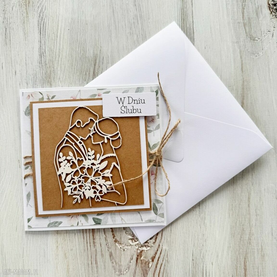 kartki: Kartka na ślub Autorskie