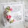 trendy scrapbooking kartki kartka na slub rocznicę urodziny