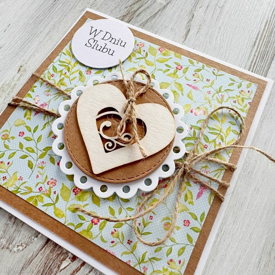kartki: Kartka na ślub wesele Autorskie
