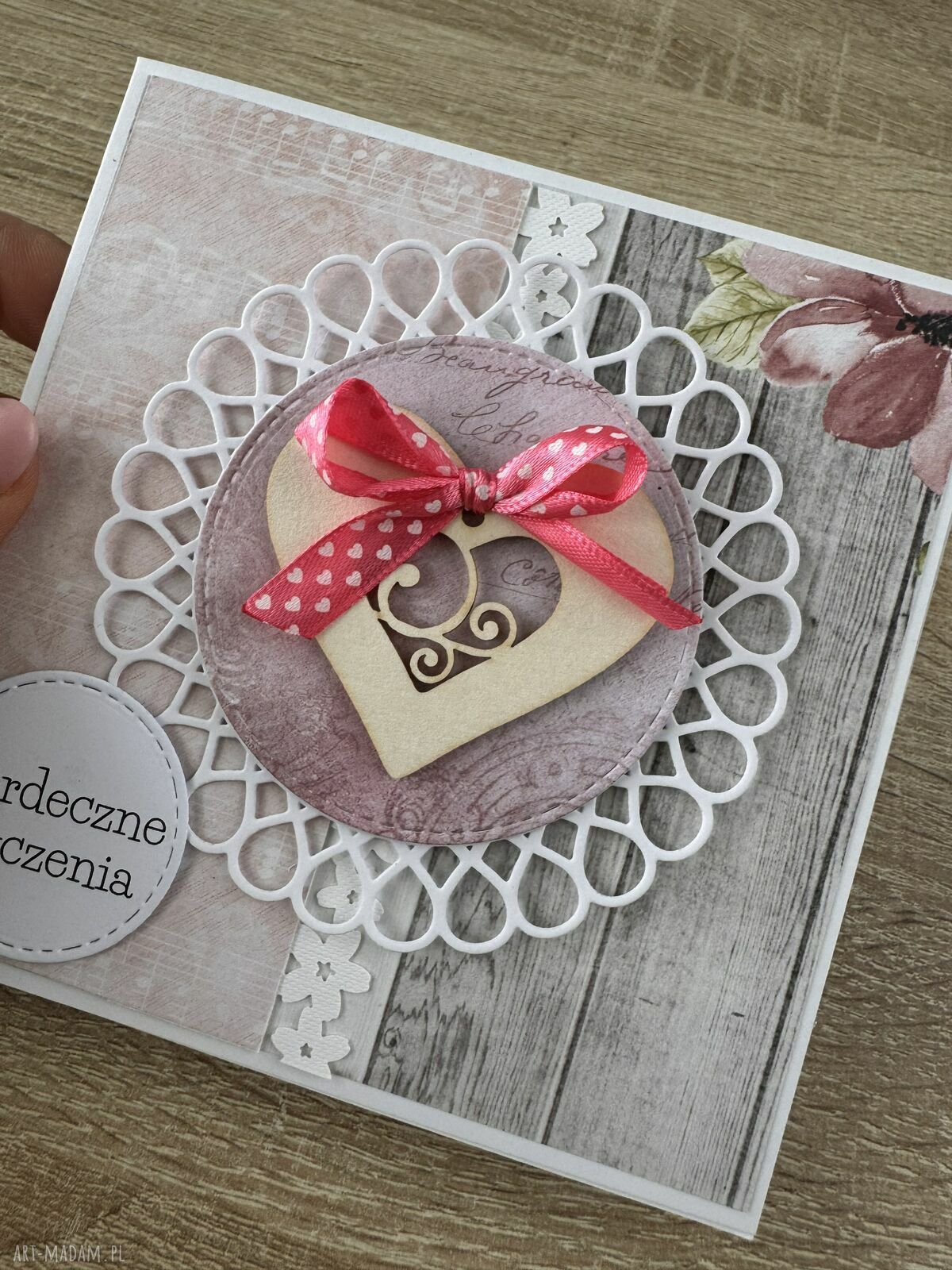 Kartka ślub wesele rocznicę gratulacje prezent życzeniami