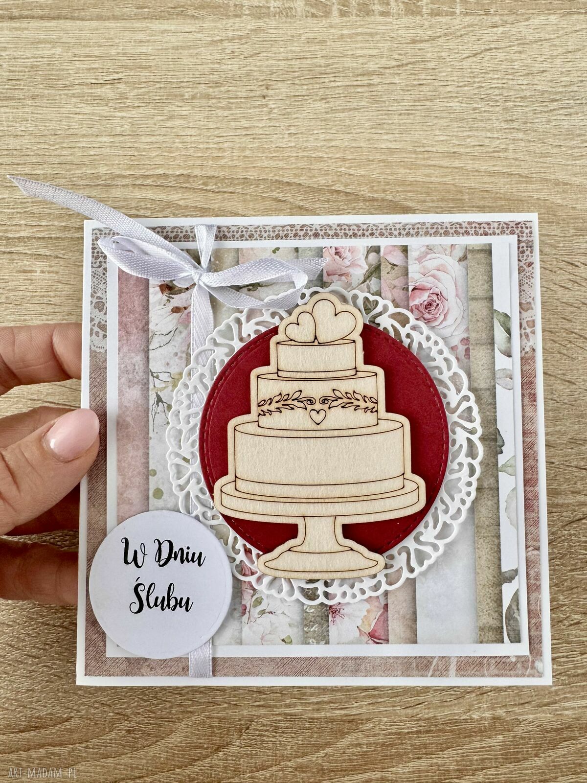 Kartka ślub wesele rocznicę gratulacje prezent życzeniami