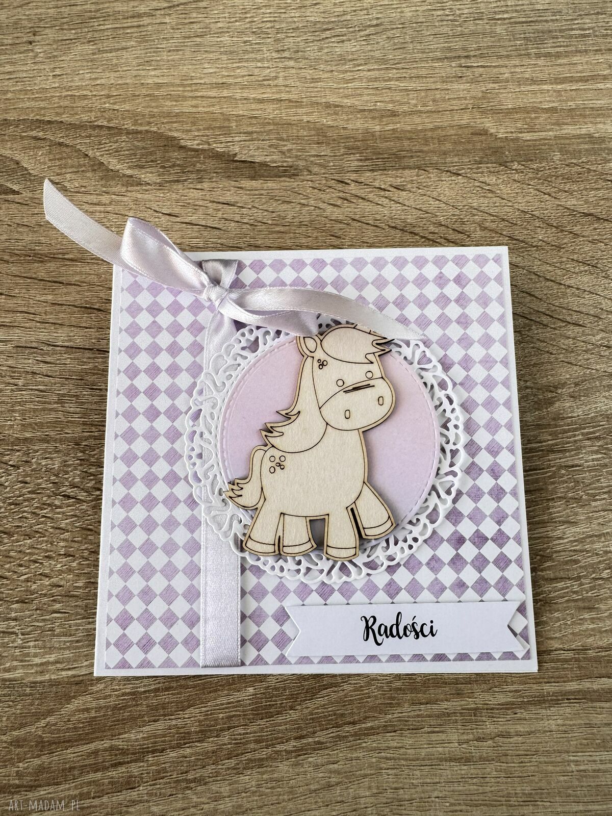 kartki: Kartka na urodziny roczek babyshower ręcznie robione