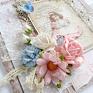 eleganckie scrapbooking kartki dziecka kartka shabby chic dla dziewczynki