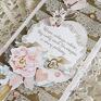 beżowe scrapbooking kartki ślub kartka ślubna, 473