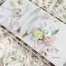 różowe scrapbooking kartki ślub kartka ślubna w pudełku, 472