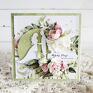 autorskie scrapbooking kartki kartka ślubna w pudełku, 850