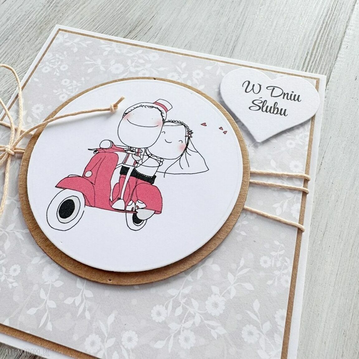 kartki: Kartka ślubna wesele życzenia Autorskie