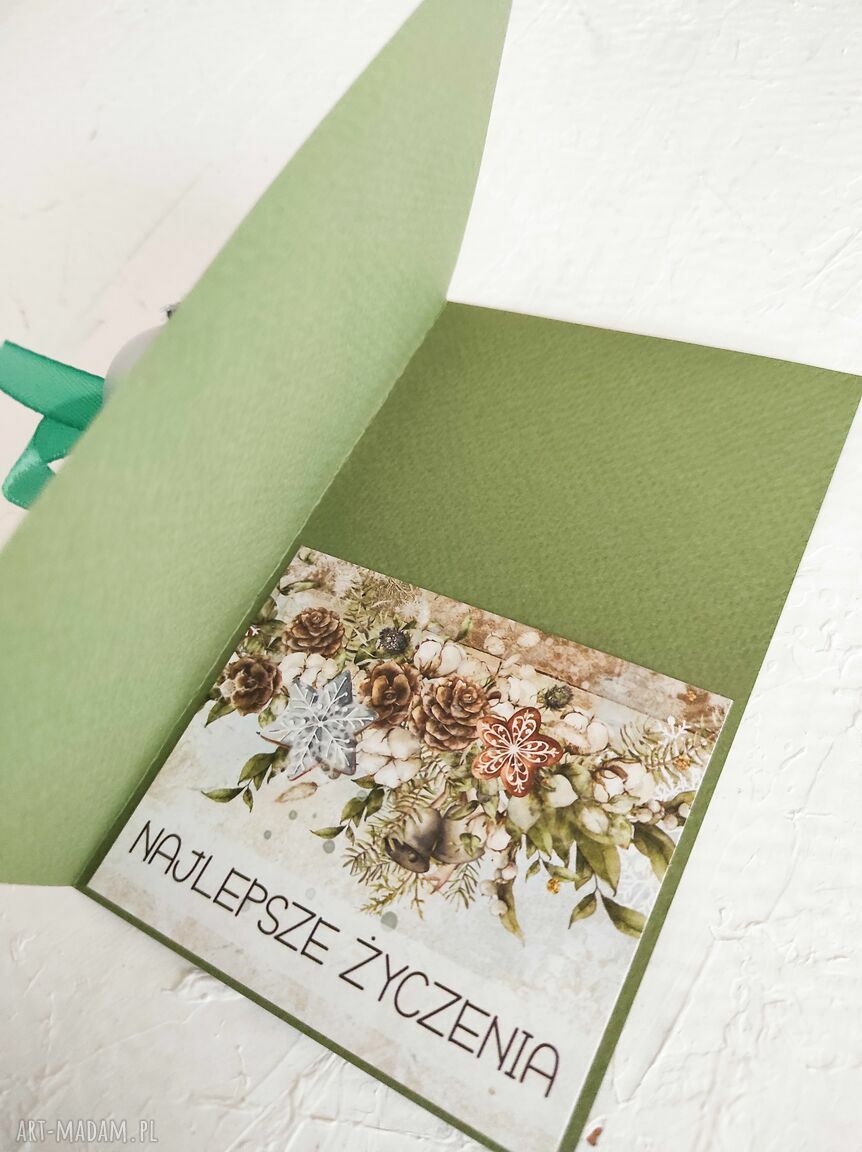 pomysł na prezent: Kartka świąteczna Boże Narodzenie ozdoba okolicznościowa