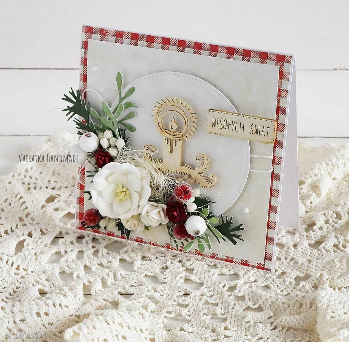 Pomysł upominek? Kartka świąteczna pudełku 529 boże narodzenie