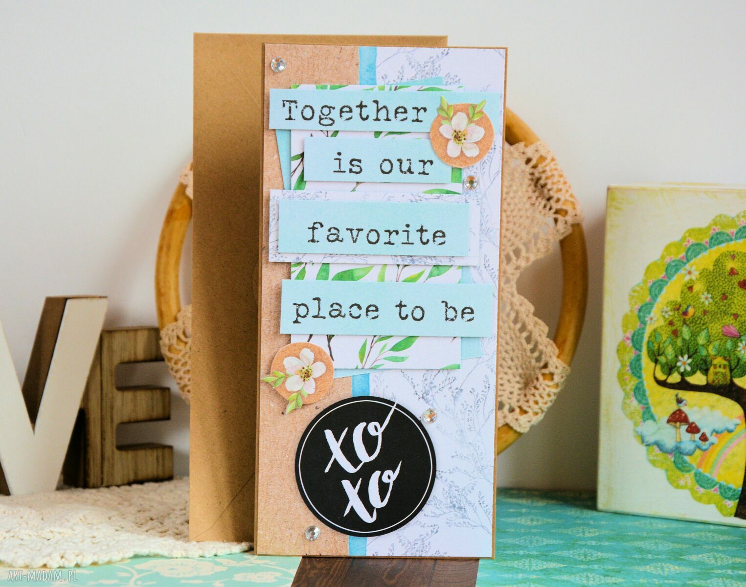 Kartka - Together is our favorite place to be