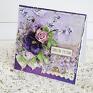 handmade scrapbooking kartki imieniny kartka uniwersalna, 453