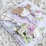 niepowtarzalne scrapbooking kartki urodziny kartka urodzinowa, w pudełku, 667