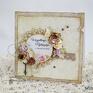 autorskie scrapbooking kartki kartka urodzinowa w stylu vintage