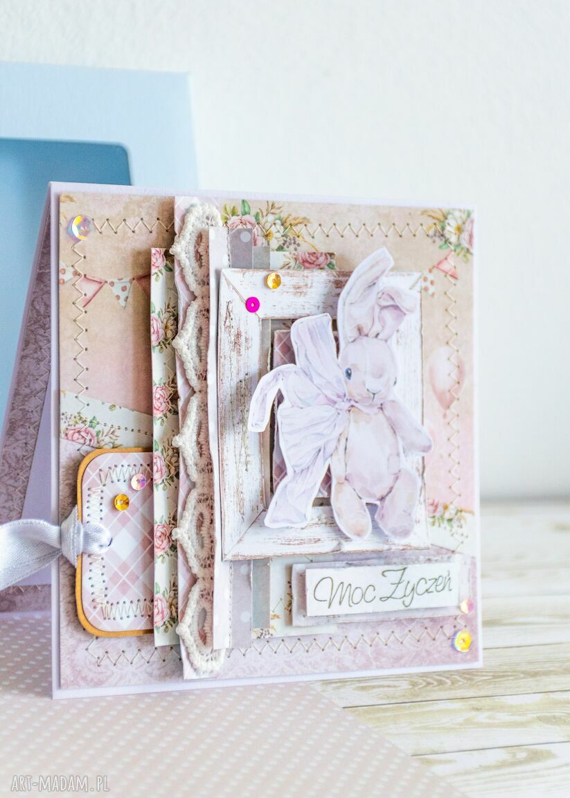 Kartka w pudełku „Moc życzeń” - Koziołkowe Love dla dziecka