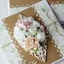 oryginalne scrapbooking kartki kartka w pudełku - z okazji urodzin