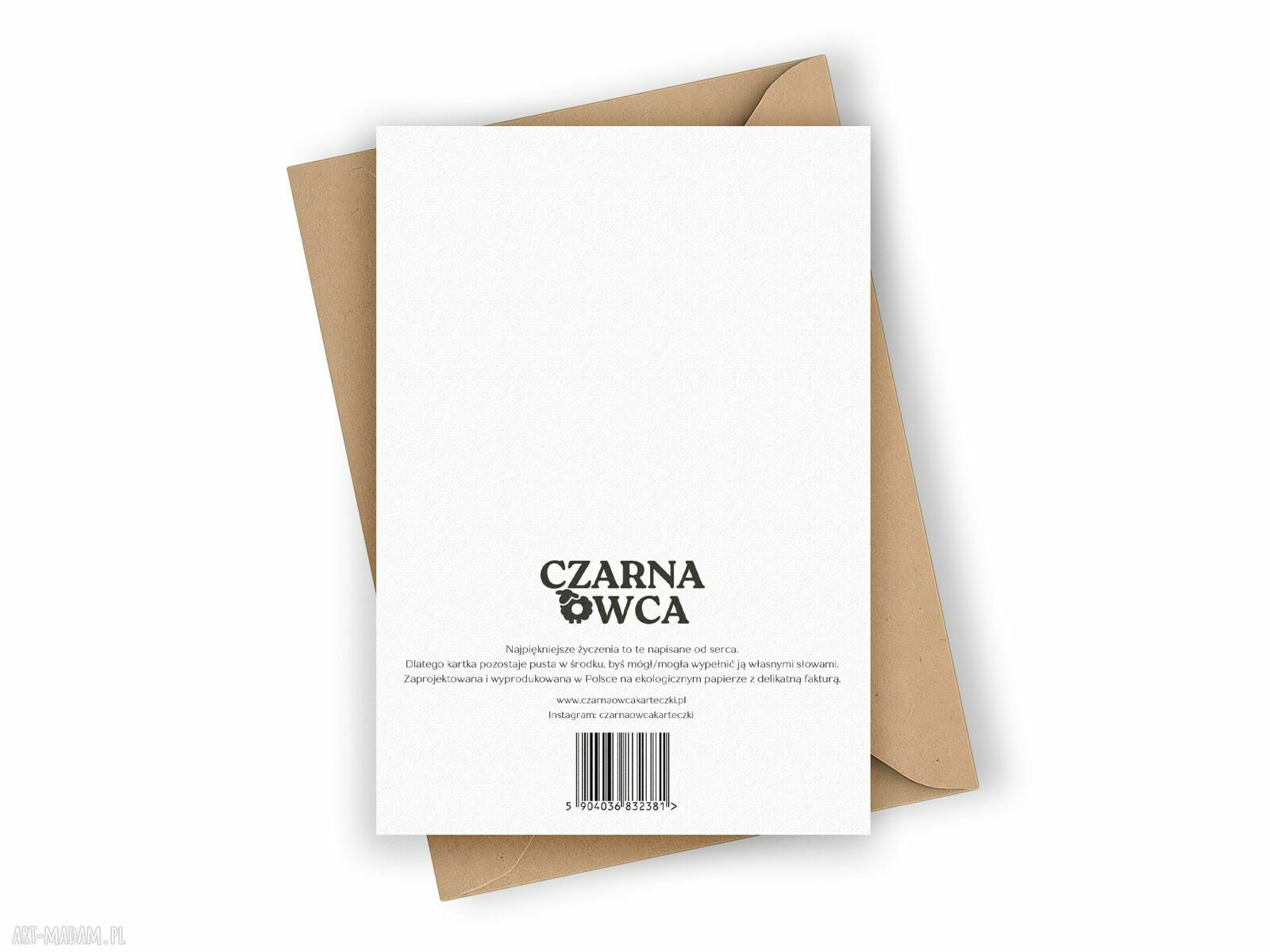 Kartka z krzyżem - pamiątka chrztu, komunii i bierzmowania
